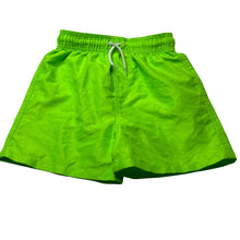 Load image into Gallery viewer, Boys Anko, neon green board shorts, elasticated, EUC, size 8,  