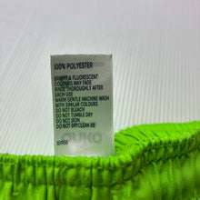 Load image into Gallery viewer, Boys Anko, neon green board shorts, elasticated, EUC, size 8,  