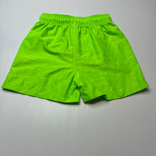 Load image into Gallery viewer, Boys Anko, neon green board shorts, elasticated, EUC, size 8,  