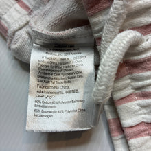 Load image into Gallery viewer, Unisex Cotton On, pink &amp; white stripe casual shorts, elasticated, EUC, size 8,  