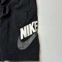 Load image into Gallery viewer, Unisex Nike, lined sports / activewear shorts, elasticated, EUC, size 10-12,  