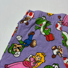 Load image into Gallery viewer, Girls Nintendo, Super Mario cotton pyjama shorts, FUC, size 5,  