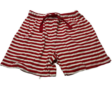 Boys Tilt, red & white stripe cotton pyjama shorts, FUC, size 12,  