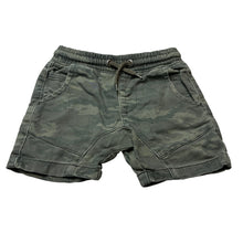 Load image into Gallery viewer, Boys Kids &amp; Co, camo print knit denim shorts, elasticated, FUC, size 3,  