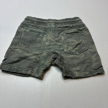Load image into Gallery viewer, Boys Kids &amp; Co, camo print knit denim shorts, elasticated, FUC, size 3,  