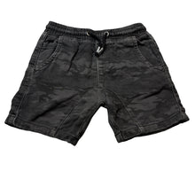 Load image into Gallery viewer, Boys Anko, camo print knit denim shorts, elasticated, FUC, size 4,  