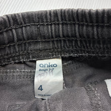 Load image into Gallery viewer, Boys Anko, camo print knit denim shorts, elasticated, FUC, size 4,  