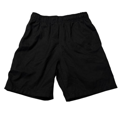 Unisex Anko, black school shorts, elasticated, EUC, size 10,  