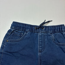 Load image into Gallery viewer, Boys Anko, knit stretch denim shorts, elasticated, EUC, size 3,  