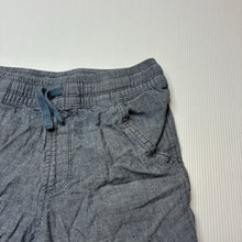 Load image into Gallery viewer, Boys Target, blue cotton / linen shorts, elasticated, GUC, size 5,  