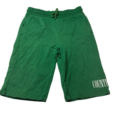 Boys Country Road, embroidered cotton casual shorts, elasticated, GUC, size 14,  