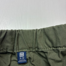 Load image into Gallery viewer, Boys Uniqlo, khaki cotton shorts, elasticated, EUC, size 9-10,  
