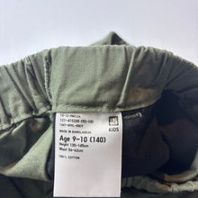 Load image into Gallery viewer, Boys Uniqlo, khaki cotton shorts, elasticated, EUC, size 9-10,  
