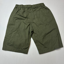 Load image into Gallery viewer, Boys Uniqlo, khaki cotton shorts, elasticated, EUC, size 9-10,  