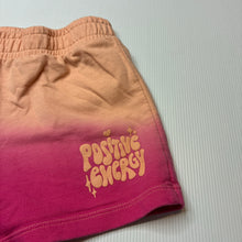 Load image into Gallery viewer, Girls Mango, pink &amp; peach casual shorts, elasticated, GUC, size 10,  