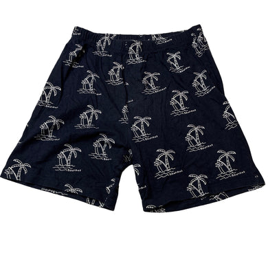 Boys Bauhaus, navy cotton pyjama shorts, GUC, size 16,  