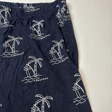 Load image into Gallery viewer, Boys Bauhaus, navy cotton pyjama shorts, GUC, size 16,  