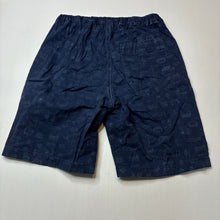 Load image into Gallery viewer, Boys Uniqlo, navy cotton shorts, elasticated, GUC, size 9-10,  