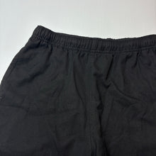 Load image into Gallery viewer, Unisex Anko, black school shorts, elasticated, EUC, size 14,  