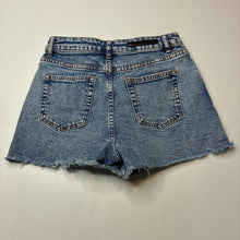 Load image into Gallery viewer, Girls Decjuba Kids, stretch denim jean shorts, adjustable, GUC, size 12,  