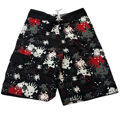 Boys Urban Supply, lightweight board shorts, skulls, GUC, size 10,  