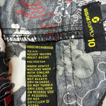 Load image into Gallery viewer, Boys Urban Supply, lightweight board shorts, skulls, GUC, size 10,  