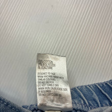 Load image into Gallery viewer, Girls Anko, blue stretch denim skirt, elasticated, GUC, size 12,  