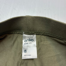 Load image into Gallery viewer, Girls Anko, khaki bike shorts, GUC, size 8,  