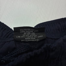 Load image into Gallery viewer, Boys BOTANY BAY TRADERS, navy school cargo shorts, elasticated, GUC, size 10,  