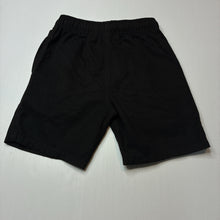 Load image into Gallery viewer, Unisex Anko, black school shorts, elasticated, EUC, size 8,  