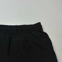 Load image into Gallery viewer, Unisex Anko, black school sports shorts, elasticated, GUC, size 5,  