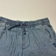 Load image into Gallery viewer, Boys Target, lightweight denim shorts, elasticated, FUC, size 9,  