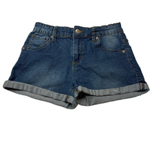 Load image into Gallery viewer, Girls Breakers, stretchy denim shorts, adjustable, GUC, size 14,  