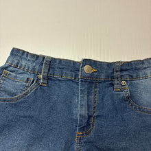 Load image into Gallery viewer, Girls Breakers, stretchy denim shorts, adjustable, GUC, size 14,  