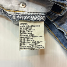 Load image into Gallery viewer, Girls Breakers, stretchy denim shorts, adjustable, GUC, size 14,  