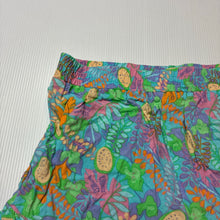 Load image into Gallery viewer, Girls Mango, colourful viscose shorts, elasticated, GUC, size 6,  