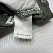 Load image into Gallery viewer, Boys Country Road, khaki stretch cotton chino shorts, adjustable, EUC, size 12,  