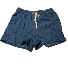 Load image into Gallery viewer, Girls Target, chambray cotton shorts, elasticated, EUC, size 14,  