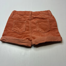 Load image into Gallery viewer, Girls Cotton On, stretch corduroy shorts, adjustable, EUC, size 4,  
