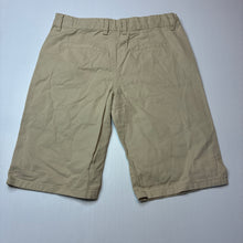 Load image into Gallery viewer, Boys Denim &amp; Co, cotton chino shorts, adjustable, EUC, size 11-12,  