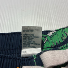Load image into Gallery viewer, Boys Anko, lightweight cotton shorts, elasticated, dinosaurs, GUC, size 9,  
