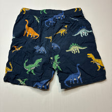 Load image into Gallery viewer, Boys Anko, lightweight cotton shorts, elasticated, dinosaurs, GUC, size 9,  