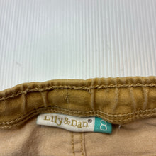 Load image into Gallery viewer, Boys Lily &amp; Dan, stretchy casual shorts, elasticated, FUC, size 8,  