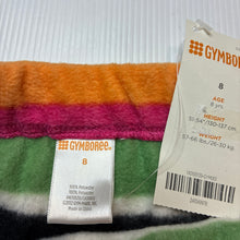 Load image into Gallery viewer, Girls Gymboree, colourful fleece skirt, elasticated, L: 32cm, NEW, size 8,  