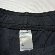 Load image into Gallery viewer, Boys Anko, lightweight cotton shorts, elasticated, FUC, size 4,  