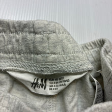 Load image into Gallery viewer, Boys H&amp;M, grey marle cotton shorts, elasticated, EUC, size 5,  