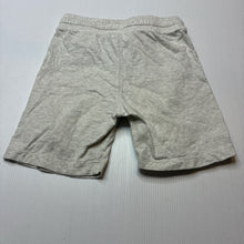 Load image into Gallery viewer, Boys H&amp;M, grey marle cotton shorts, elasticated, EUC, size 5,  