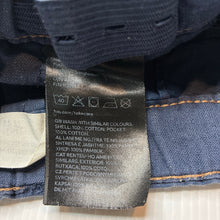 Load image into Gallery viewer, Boys H&amp;M, navy lightweight cotton shorts, adjustable, GUC, size 3,  