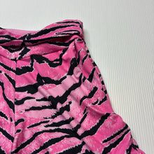 Load image into Gallery viewer, Girls Exotica, pink zebra print sports / activewear shorts, EUC, size 6,  