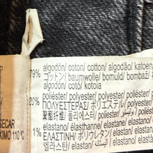 Load image into Gallery viewer, Girls Zara, dark stretch denim shorts, adjustable, EUC, size 8,  